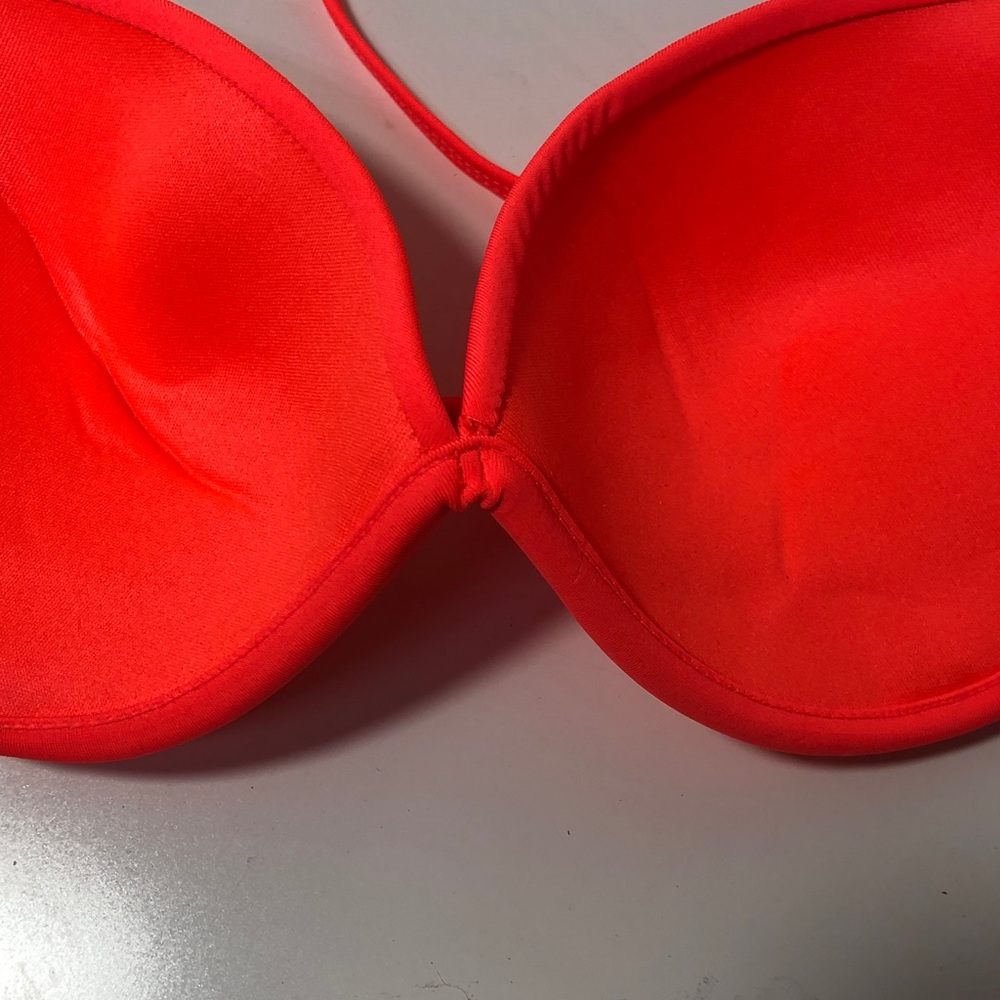 NWT Xhilaration Neon Orange Bikini Swimsuit Set, Size Medium - Picture 9 of 12
